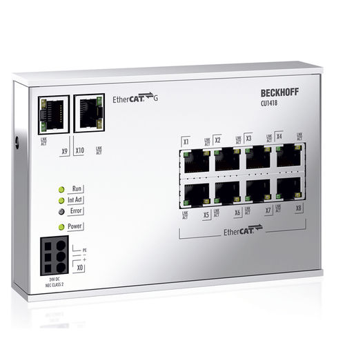 以太网端口倍增器 - CU1418  - Beckhoff Automation