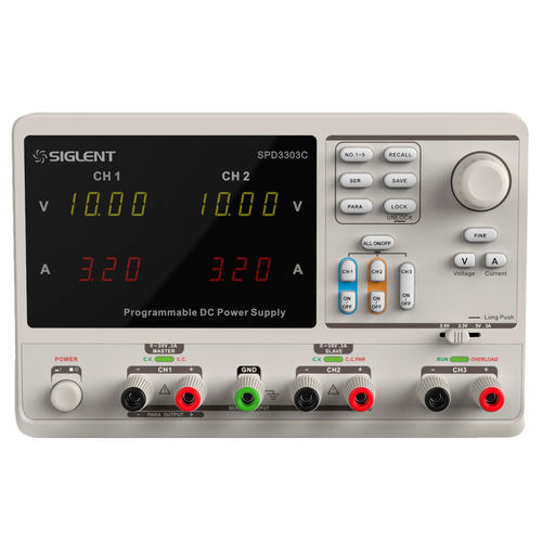 台式电源 - SPD3303C  - Siglent Technologies Co., Ltd - AC/DC / 三输出 / 可调节