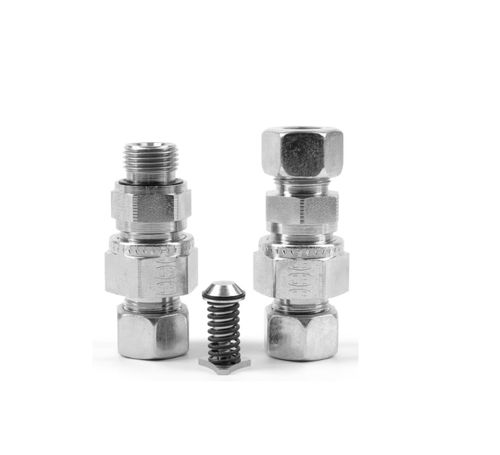 压力阀门 - Ermeto  - Parker Quick Coupling Division - 液压 / 用于软管 / 不锈钢