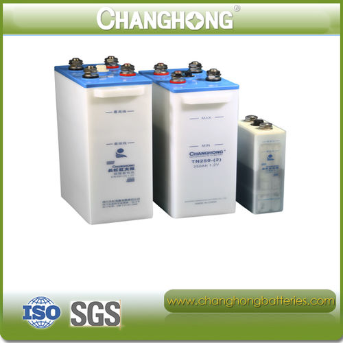 镍铁电池 - NF-S/1.2V/10-1200Ah - SICHUAN CHANGHONG BATTERY CO., LTD. - 模块 / 工业 / 海洋应用