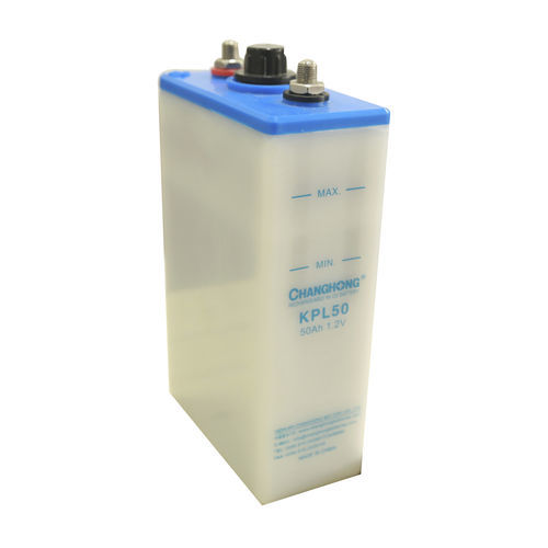镍镉蓄电池 - KPL50 - SICHUAN CHANGHONG BATTERY CO., LTD. - 棱柱形 / 用于换流器 / 工业