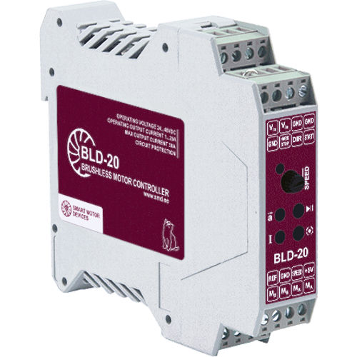 无刷电机控制器 - BLD-20DIN - Smart Motor Devices - 3相 / 数字输入 / 模拟输入