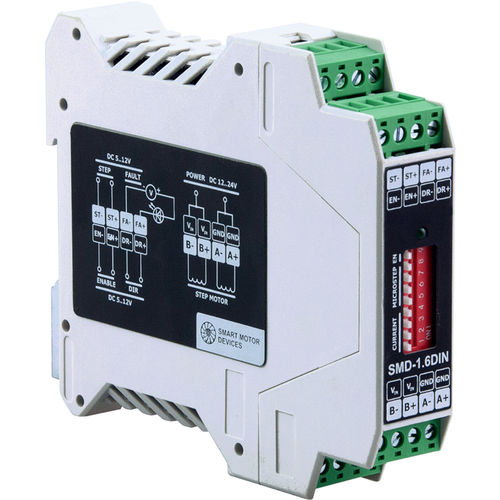 步进式电机驱动器 - SMD-1.6DIN - Smart Motor Devices - DC