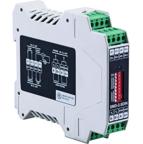 微步进电机控制器 - SMD-2.8DIN - Smart Motor Devices - 双相步进 / 直流 / 定位