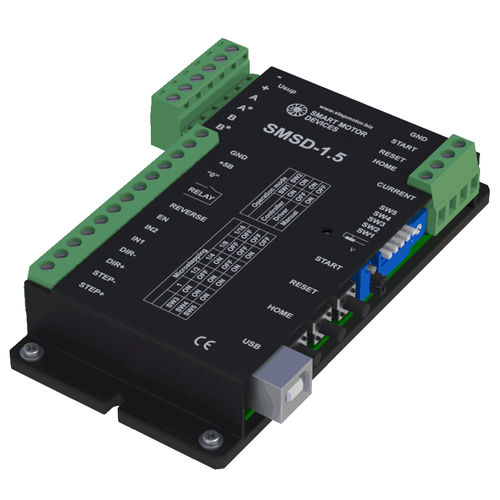 可编程电机控制器 - SMSD-1.5 - Smart Motor Devices - 微步进 / 直流 / I/O
