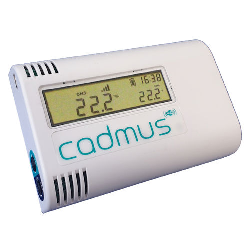 温度和湿度数据采集器 - Cadmus - Signatrol Ltd - 脉冲式 / WiFi / LCD显示