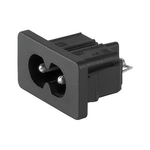 供电连接器 - 2570 - SCHURTER - DIN / PCB / 扣紧式