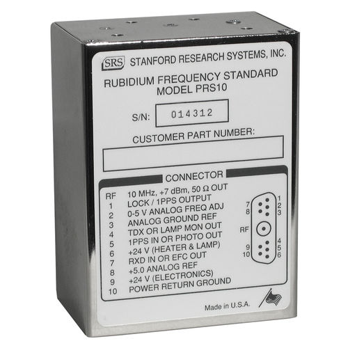 晶体振荡器 - PRS10 - Stanford Research Systems - 电子 / 带连接器 / 铷晶体