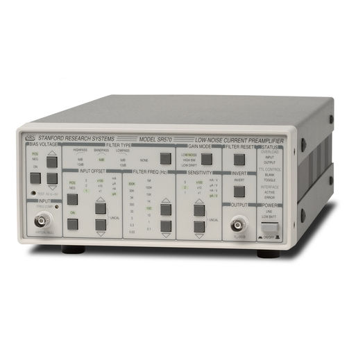 电流预放大器 - SR570  - Stanford Research Systems - 台式 / 低噪