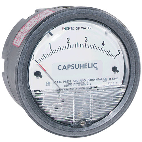 差动压力计 - Capsuhelic® 4 series - DWYER/德威尔 - 表盘 / 螺纹 / NPT 1/4