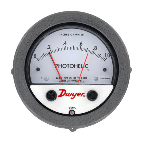 差动压力计 - Photohelic® 3 series  - DWYER/德威尔 - 模拟 / 螺纹 / NPT 1/8