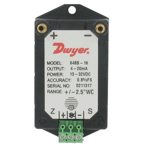 差压压力变送器 - 648 series - DWYER/德威尔 - 隔膜 / 热量 / 4-20 mA