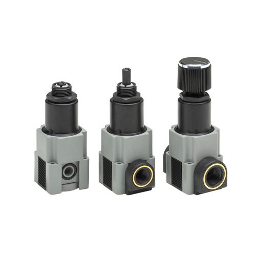 带减压减压阀 - R4010 series - AIR Logic - 空气和气体 / 隔膜 / 单级