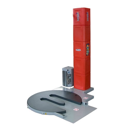 托盘式缠绕包装机 - Spinny S300-TP - EFFE3TI Packaging Technologies - 半自动 / 载重 / 物流