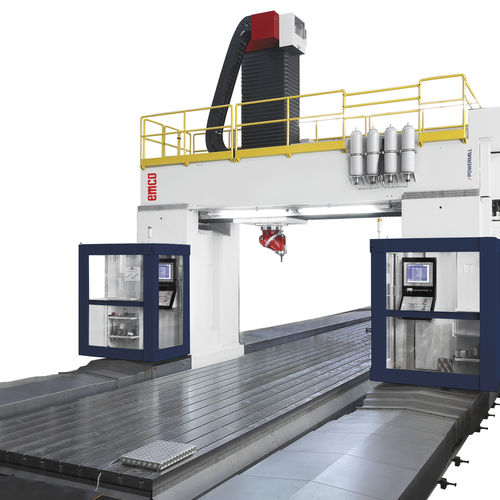 龙门式加工中心 - POWERMILL - EMCO GmbH - 3轴 / 通用 / 用于金属