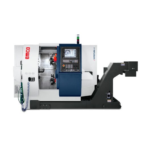 CNC数控车削加工中心 - HYPERTURN 45 - EMCO GmbH - 3轴 / 二机轴 / VDI 25