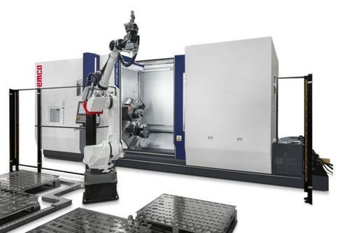 卸料机器人 - EMCO GmbH - 装载 / 测量 / 用于加工中心