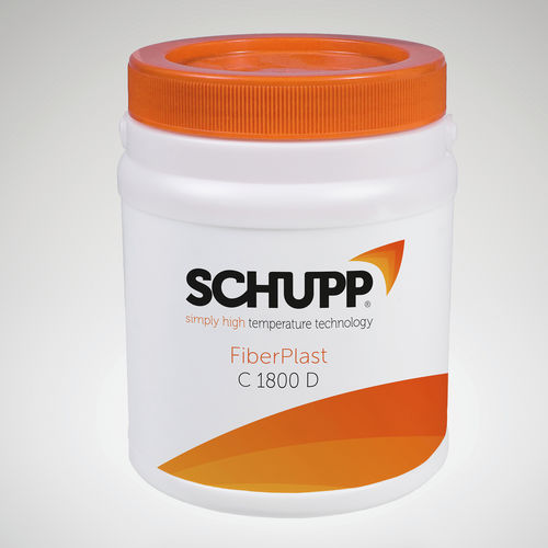 陶瓷胶 - FiberPlast C 1800 D - M.E.SCHUPP Industriekeramik GmbH - 单组分 / 工业 / 高温