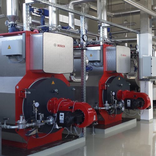 三回程蒸汽发生器 - U-MB - Bosch Industriekessel GmbH - 饱和蒸汽 / 生物气体 / 氢气