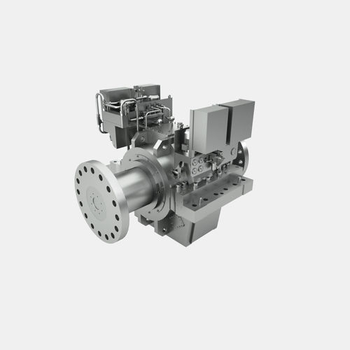径向轴承座 - AXILUS® LA - RENK GmbH - 轴向 / 带挡块 / 自动润滑
