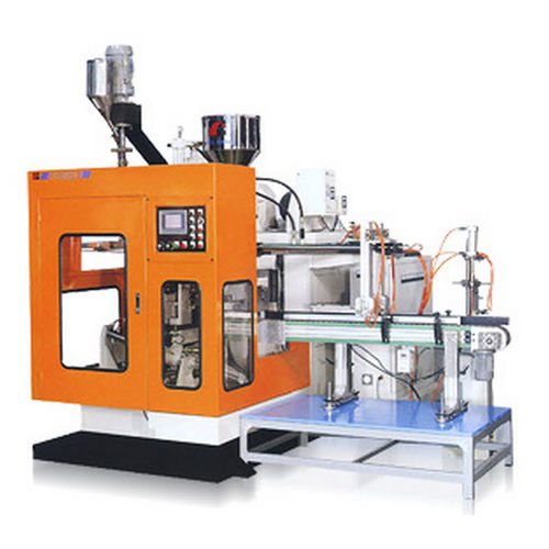 挤出吹塑机 - FS-55OSSV - Full Shine Plastic Machinery Co., Ltd. - 瓶子 / 单工作站式 / 液压
