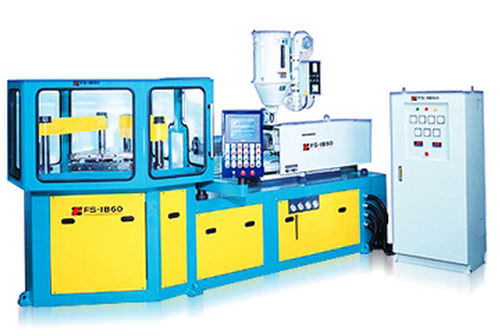 注射吹塑机 - FS-IB60 - Full Shine Plastic Machinery Co., Ltd. - 塑料瓶 / 单工作站式 / 液压