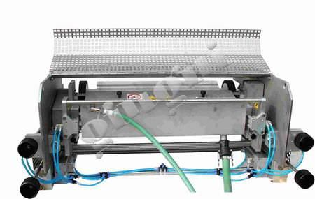 在线柔性版印刷机 - max. 500 x 700 mm, 150 m/min | MINIFLEX 387-500 - Giugni S.r.l. - 双色 / 用于塑料膜