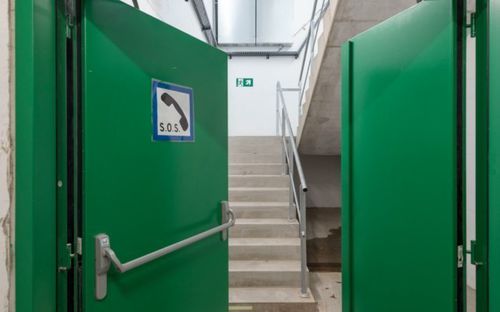 平开门 - HEINEN SONDERMASCHINENBAU Neustadt GmbH - 室内 / 快速 / 防火