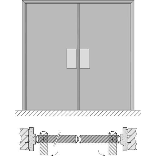 平开门 - HEINEN SONDERMASCHINENBAU Neustadt GmbH - 不锈钢 / 钢 / 釉面