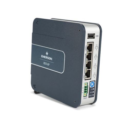 可编程自动化控制器 / 紧凑型 - RSTi-EP CPE100 - Emerson - DIN导轨 / RS232 / MODBUS