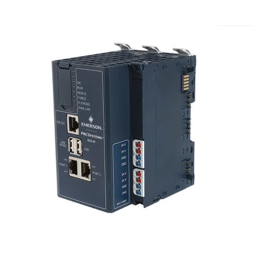 可编程自动化控制器 / 紧凑型 - PACSystems RSTi-EP CPE205 - Emerson - 模拟输入 / 数字输入 / 模拟输出