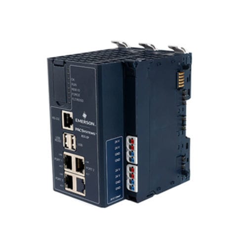 可编程自动化控制器 / 紧凑型 - PACSystems RSTi-EP CPE215 - Emerson - 模拟输入 / 数字输入 / 模拟输出