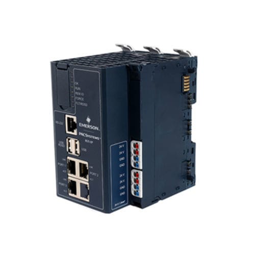 可编程自动化控制器 / 紧凑型 - PACSystems RSTi-EP CPE210 - Emerson - 模拟输入 / 数字输入 / 模拟输出