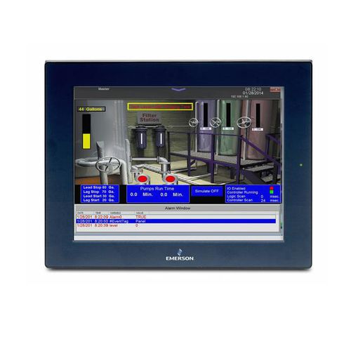 液晶工业平板电脑 - IC755CKS12CDMEP - Emerson - 电容触摸屏式 / 12" / ARM Cortex