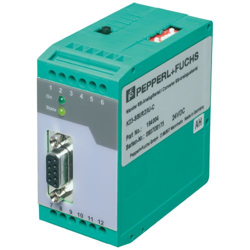 SSI信号变流器 - K23 series - Pepperl+Fuchs SE - DIN导轨 / 旋转编码器