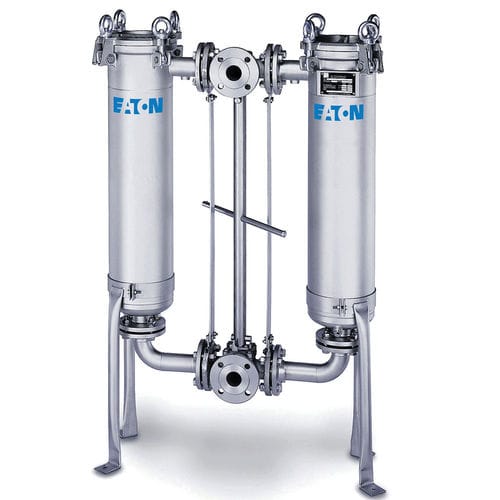 多袋式过滤器外壳 - DUOLINE  - Eaton Hydraulics/伊顿 - 用于液体 / 碳钢 / 不锈钢