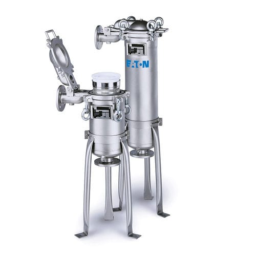 单袋式过滤器外壳 - TOPLINE  - Eaton Hydraulics/伊顿 - 用于液体 / 不锈钢 / 高性能