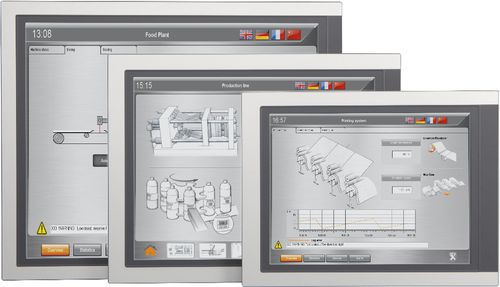 电阻式触摸屏HMI - B&R Industrie-Elektronik/贝加莱 - 面板式 / 800 x 480 / 1024 x 768