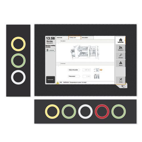 16键数字键盘 - 4XP0 series - B&R Industrie-Elektronik/贝加莱 - 4键式 / 6键式 / 面板式