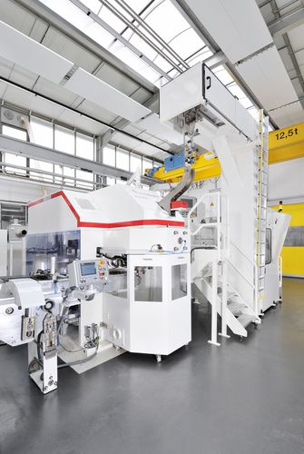 成形压机 - X75S - Hinterkopf - 工艺流程 / 管道 / 紧凑型