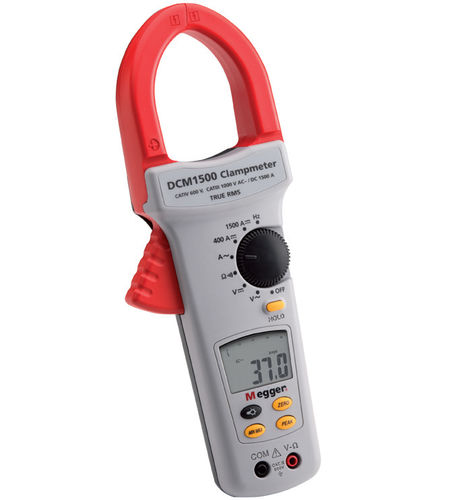 真有效值RMS钳型表 - DCM1500 - MEGGER/梅格 - 数字 / 手持式 / 1000 V