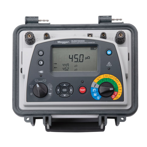 数字欧姆表 - DLRO10HD Series - MEGGER - 台式 / 低电阻型 / 耐用型