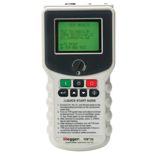 数字比率计 - TTR25-1 - MEGGER - 用于变压器