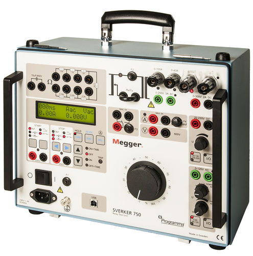 继电器测试系统 - SVERKER 750/780 - MEGGER - 电动 / 用于电网 / 用于变电站
