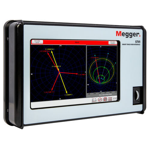 便携式控制终端 - STVI-10 - MEGGER/梅格 - 触摸屏 / TFT LCD / USB
