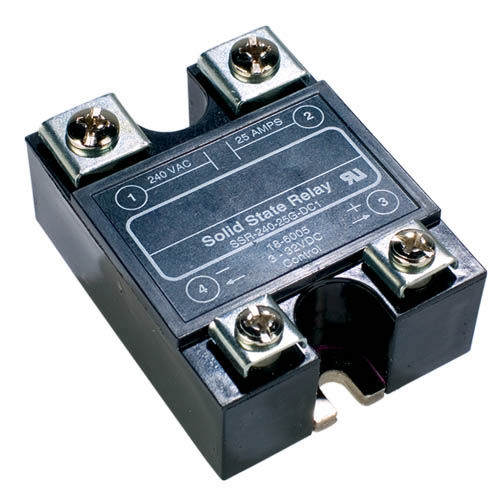 交流静态继电器 - Watlow Electric Manufacturing Company - 紧凑型 / 单相 / DIN导轨