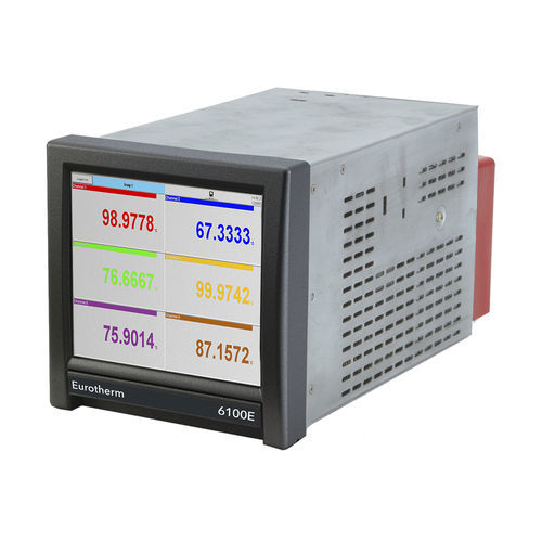 无纸记录仪 - Eurotherm® 6100E  - Watlow Electric Manufacturing Company - 通用 / 网络 / 显示