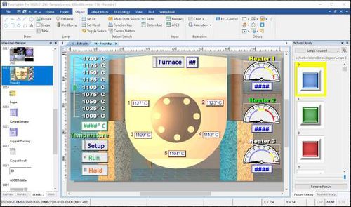 接口软件组 - EasyBuilder Pro - Watlow Electric Manufacturing Company - 编程 / 以太网 / 在线