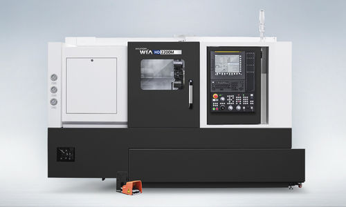 CNC数控车削加工中心 - HD220 series - WIA - 双轴 / 12工具 / 带式加力