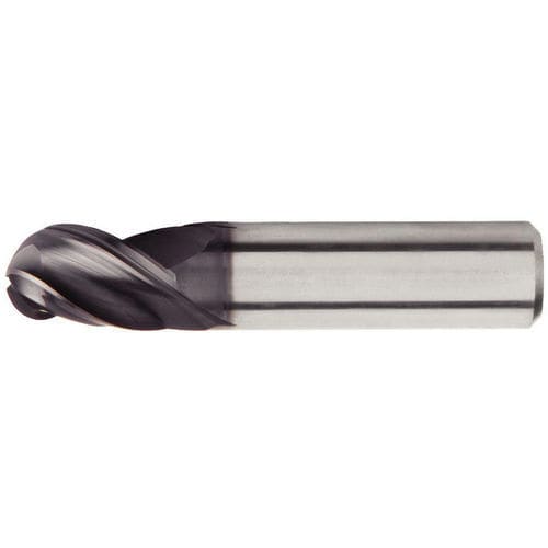 球头铣刀 - GOmill™ - Kennametal - 立铣刀 / 实心 / 剖面